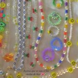 Чокеры, браслеты, кольца из бисера 🫶🏻💗