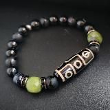 Магические украшения с тибетскими бусинами Дзи • Парные браслеты • Подарок мужчине