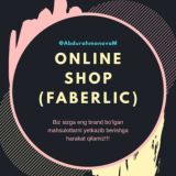 ONLINE SHOP(FABERLIC)
