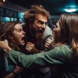 Драка в кинозале