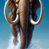 Бивень мамонта🦣найденный его отцом экскаваторщиком