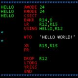 Mainframe Assembler (HLASM)