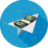 Денежный самолетик