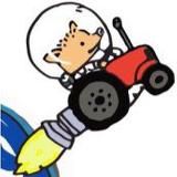 Американский трактор. США. Лос-Анджелес