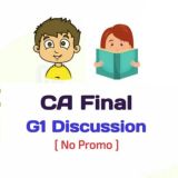 CA Final G1 Discussion