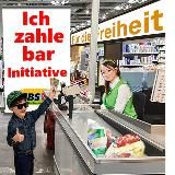 «Ich zahle bar» Initiative