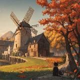 Лунная мельница 🦉