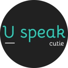Uspeak cutie. English
