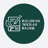 BIOLOGIYA EKSKLUZIV TESTLARI