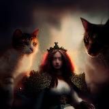 Оля и её кошочки