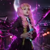 elva.tora|cosplay в гараже