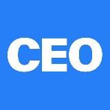 CEO печатает…