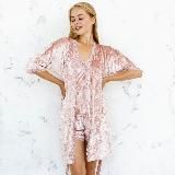 Женские пижамы из мраморного велюра Julia опт/дроп