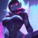 Cyberpunk Waifu