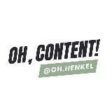 Oh, content! — oh.henkel