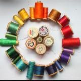 Ткани и фурнитура🧵Шёлковая нить