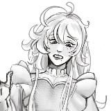 Тофа рисует! 👾