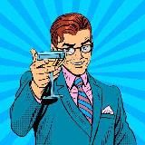 Оливье с беконом.