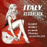 ❤️🖤 RED&amp;BLACK ❤️🖤 🇮🇹ITALY🇮🇹