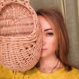 Плетеная корзина VictoriaShpak