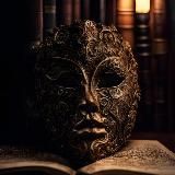 Книга под маской
