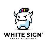 White Sign ☀️🍓🍉
