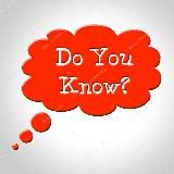 Do you know?