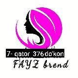 Fayz Brend. Bek Baraka 7-qator (eski) / 376 magazin