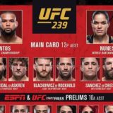 UFC 239 | 7 ИЮЛЯ