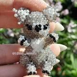 Амигуруми из бисера 🧸💗