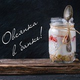 Овсянка в банке