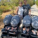 Папа четырех сыночков и двух дочек