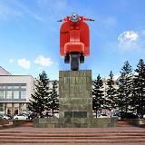 ⚡️ Красный мотороллер 2.0