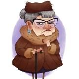 Бабка на лавке