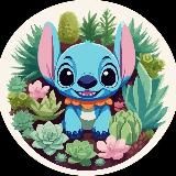 Стич и суккуленты