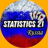Статистика 21 очко