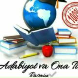 📚ONA TILI va ADABIYOT📚