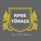 KPSS TÜRKÇE YKS GRUBU