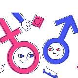 Мужское/Женское 👨🦱👩