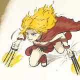 Ифритик ест блинчик