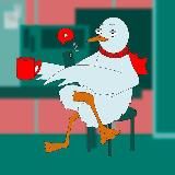 Чайка в Телеграм