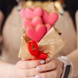 Marcipan art cookies