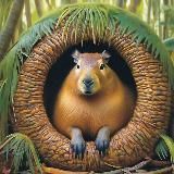 Нора капибары