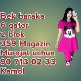 Bek baraka 6 Qator 359 Magazin