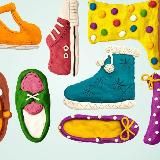 НА ПОЛКЕ обувь