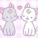 Пастельная котика