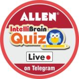 👨🎓ALLEN IntelliBrain Live Quiz👩🎓