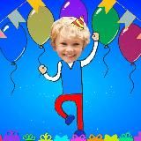 Мульт открытки с фото именинника на день рождения