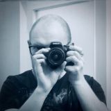 Michael behind lens
