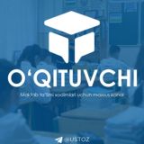 Ўқитувчи | Мактаб таълими ходимлари учун махсус канал